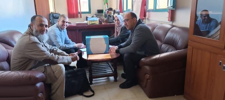 زيارة عمل وتعاون بين مركز البيض ومركز سعيدة