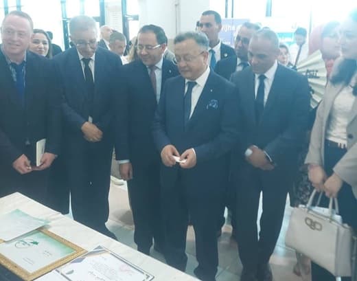 مشاركة الطالب الفائز بمسابقة بروتوماركت في فعاليات المعرض الخاص بمشاريع بروتوماركت الطبعة الأولى